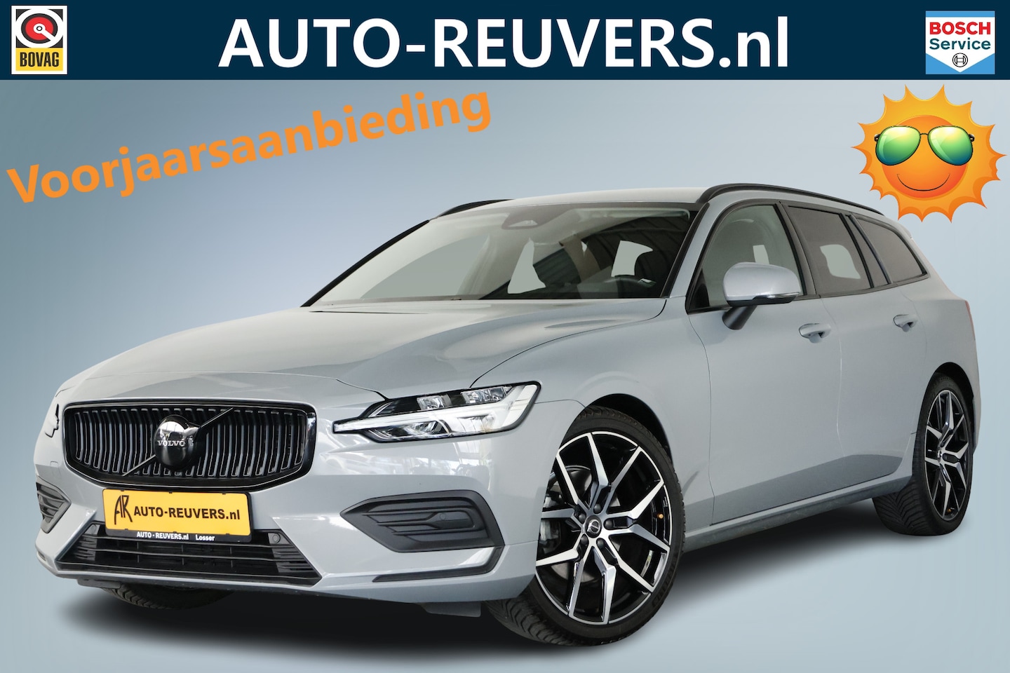 Volvo V60 - 2.0 B3 Core Edition / LED / Leder / Pilot Assist / CarPlay / DAB - AutoWereld.nl