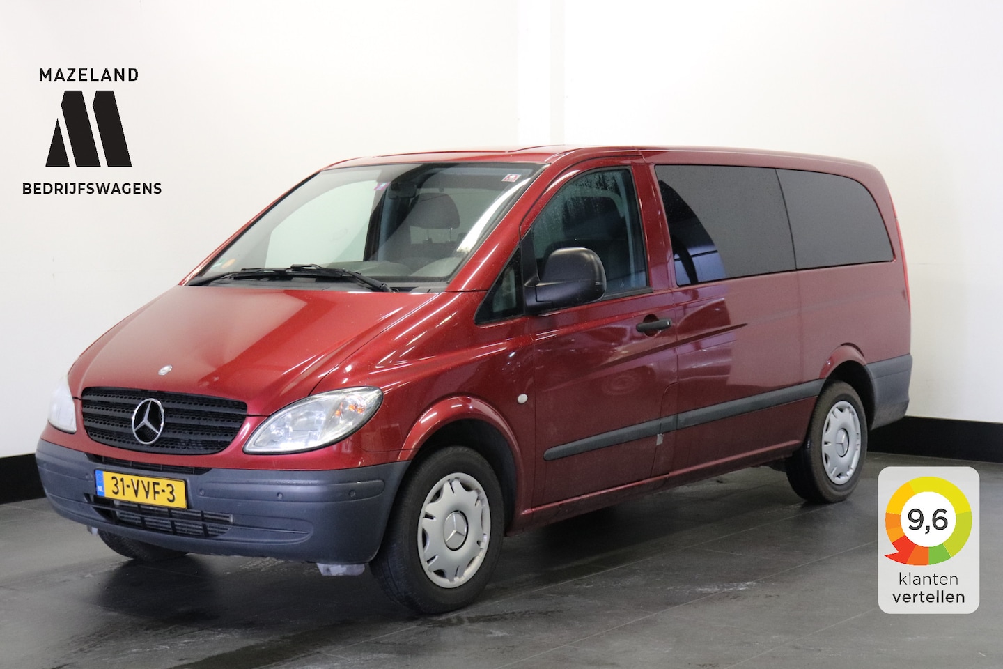 Mercedes-Benz Vito - 111 CDI Automaat Lang - Airco - Trekhaak - € 4.750,- MARGE! - AutoWereld.nl