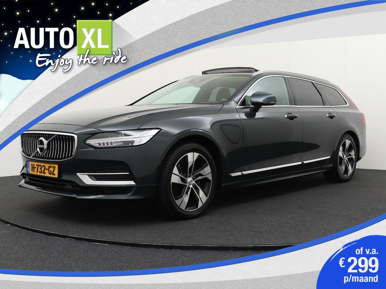 Volvo V90 - 2.0 T4 Inscription Pano-dak Harman/Kardon Camera Adapt. Cruise - AutoWereld.nl