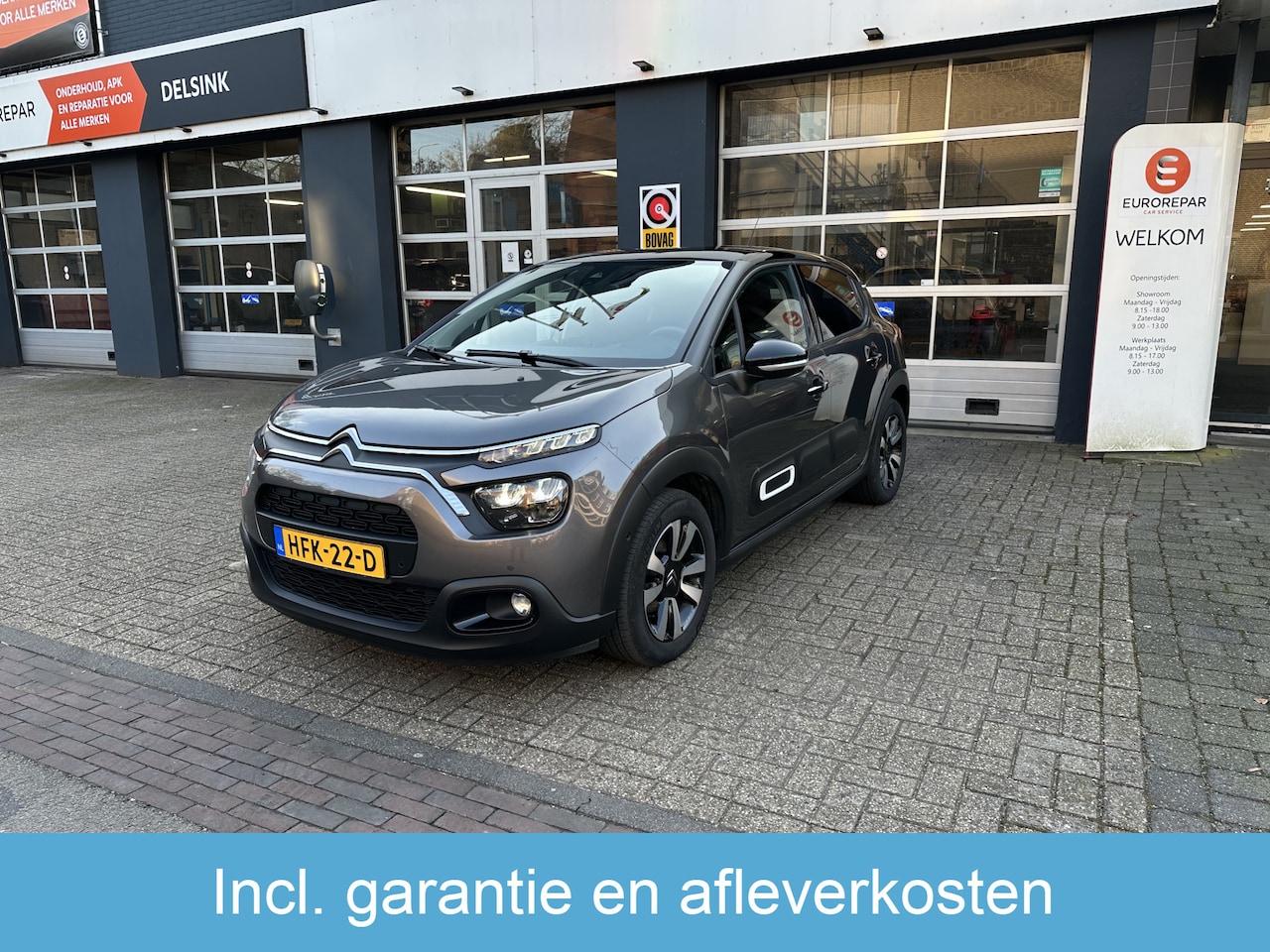 Citroën C3 - 1.2 PureTech Automaat Feel Edition All-in Prijs Airco/Cruise/Camera/Dodehoek bew/Carplay/A - AutoWereld.nl