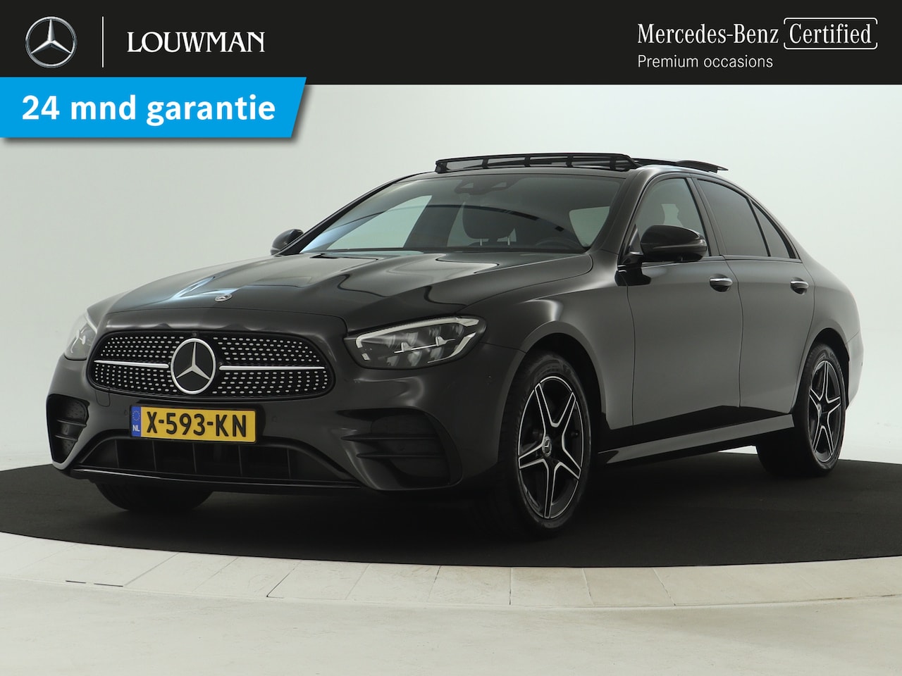 Mercedes-Benz E-klasse - 300 e 4MATIC AMG Line | Panoramadak | Burmester | Sfeerverlichting | Inclusief 24 maanden - AutoWereld.nl