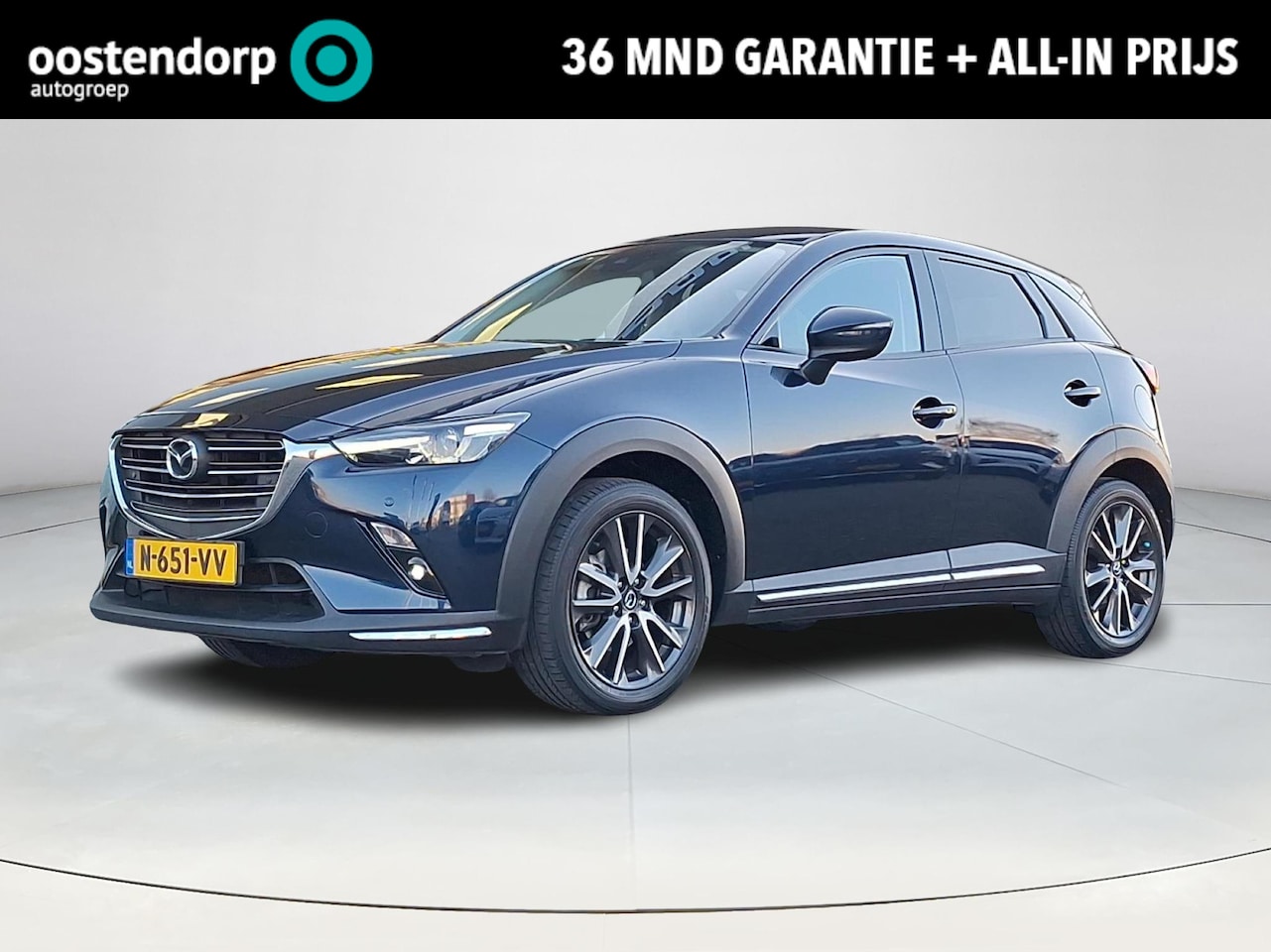 Mazda CX-3 - 2.0 SkyActiv-G 121 Luxury | Achteruitrijcamera | Stoelverwarming | LED Verlichting | Navig - AutoWereld.nl