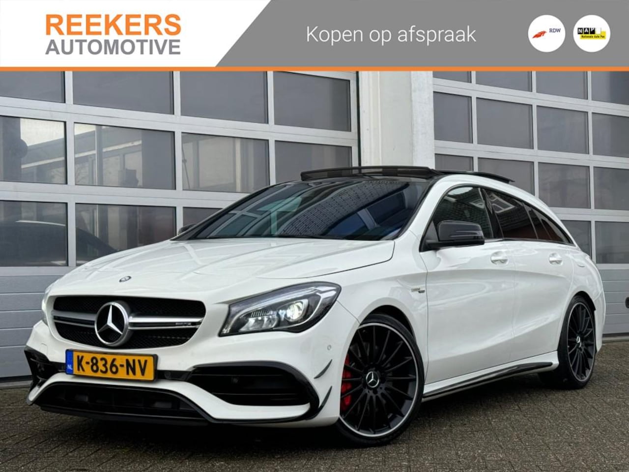 Mercedes-Benz CLA-Klasse - CLA 45 AMG 381PK AUT 4WD. Pano H/K CAM Mooie auto! - AutoWereld.nl