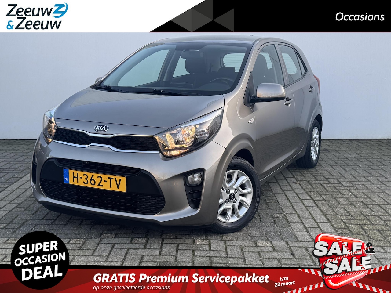 Kia Picanto - 1.0 MPi ComfortPlusLine Kia Picanto 1.0 MPi DynamicPlusLine | NAVI | CRUISE CONTROL | CAME - AutoWereld.nl