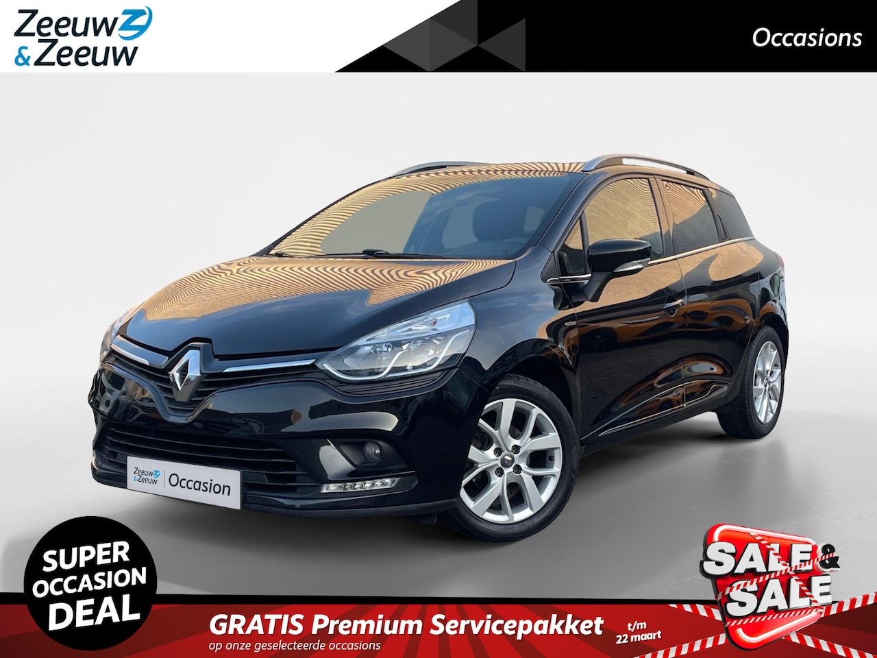 Renault Clio Estate - 0.9 TCe Limited | Airco | Cruise Control | Parkeersensoren achter | All season banden |12 - AutoWereld.nl