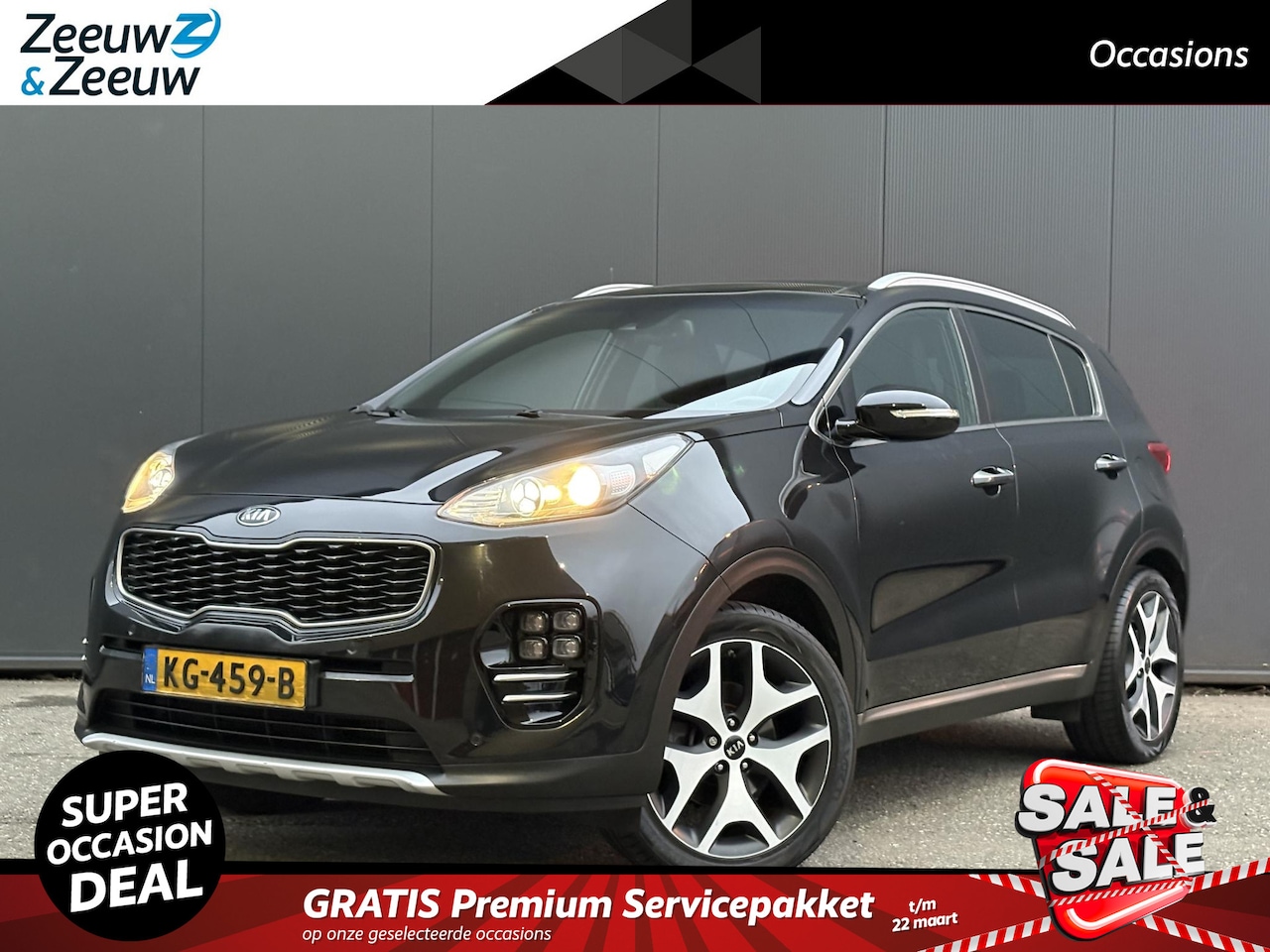 Kia Sportage - 1.6 T-GDI GT-Line 177 PK | 1e Eigenaar | Trekgewicht: 1.900 kg | Metallic lak | Bovag gara - AutoWereld.nl