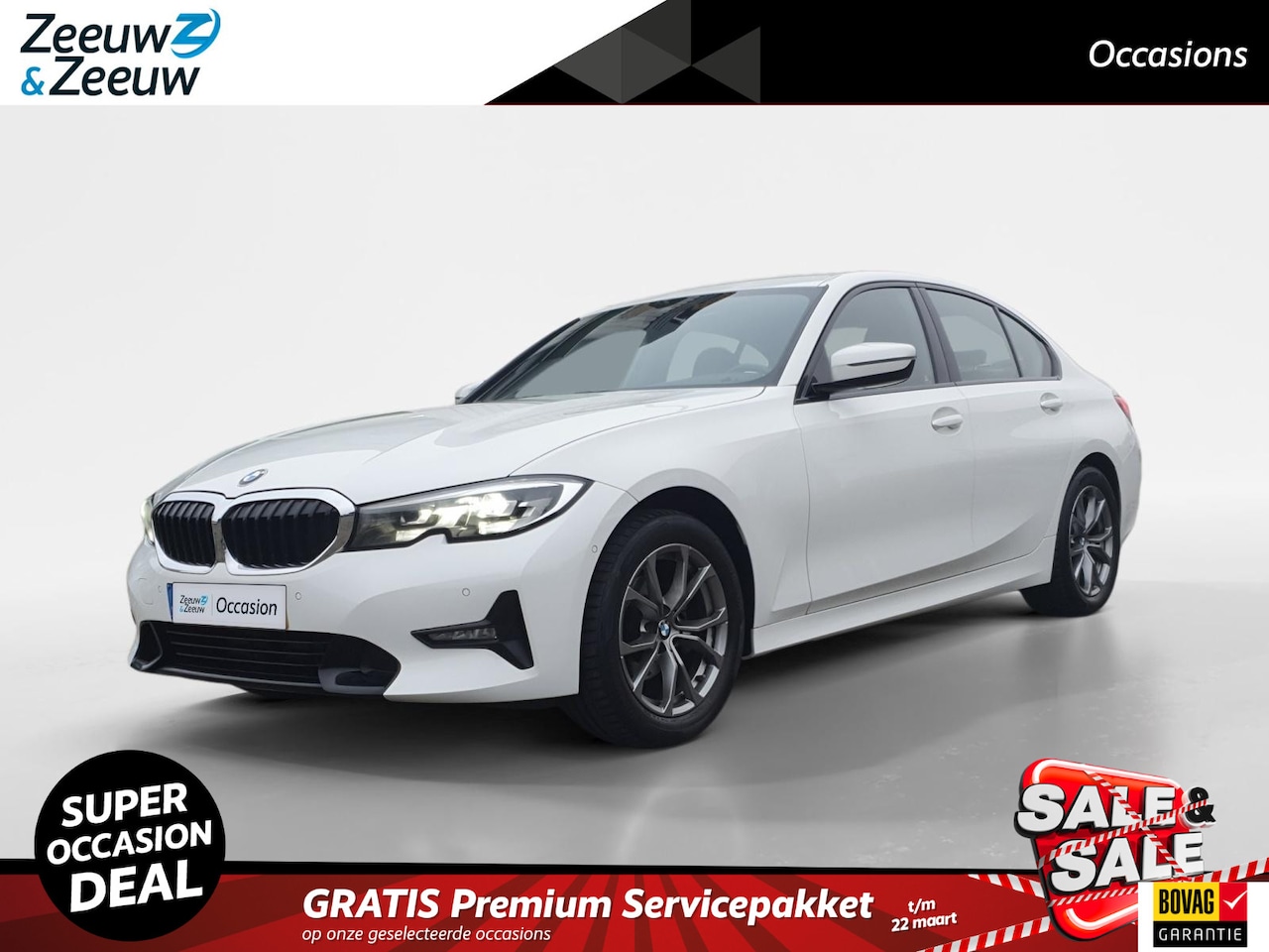 BMW 3-serie - 318i Executive Edition | Navigatie | Camera | Sportstoelen | Parkeersensoren voor en achte - AutoWereld.nl