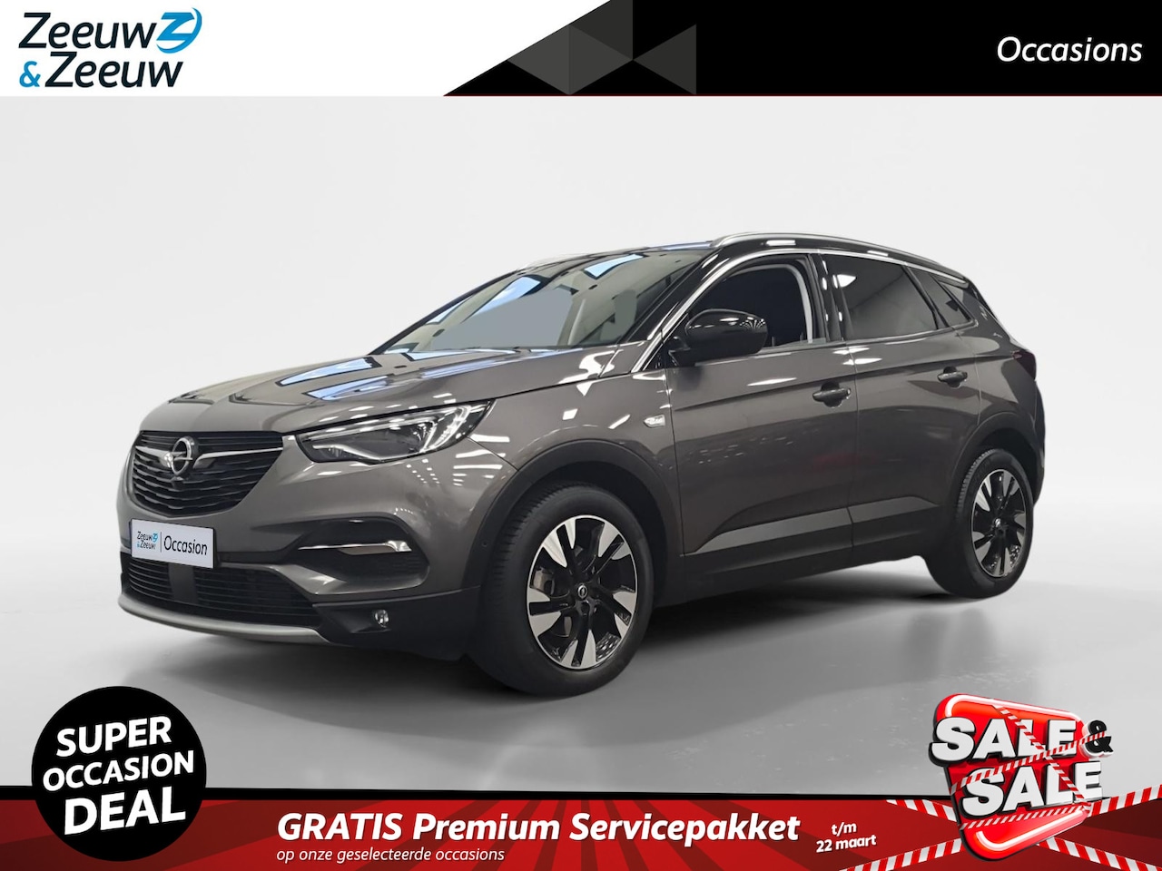 Opel Grandland X - 1.2 Turbo Business Elegance | Trekhaak | Navigatie | Rondom camera | Parkeersensoren voor - AutoWereld.nl