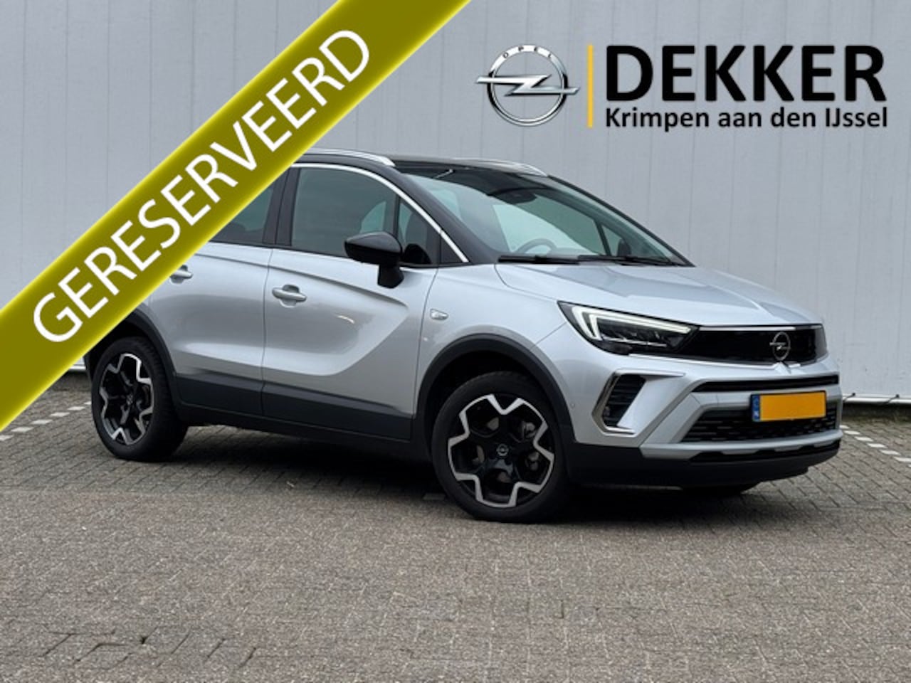 Opel Crossland - 1.2 Turbo Ultimate met Navi/Camera, AGR met Alcantara, 17inch - AutoWereld.nl