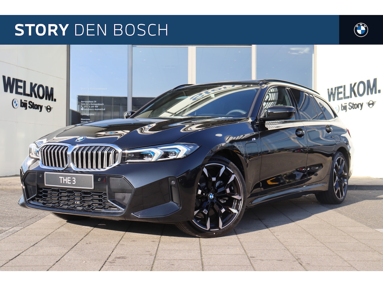 BMW 3-serie Touring - 330e High Executive M Sport Automaat / Panoramadak / Trekhaak / Sportstoelen / Adaptieve L - AutoWereld.nl