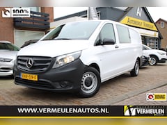 Mercedes-Benz Vito - DC 116CDI XL 163PK Dubbele Cabine + Airco/ Navi/ CarPlay/ Camera/ Cruise/ Trekhaak/ NL aut