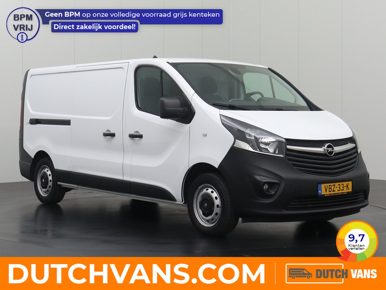 Opel Vivaro - 1.6CDTI 125Pk Lang Sport EcoFlex | Navigatie | Camera | 3-Persoons | Trekhaak - AutoWereld.nl