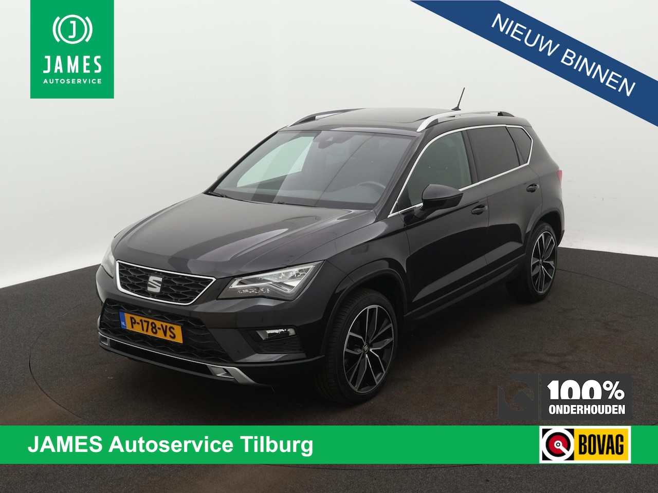 Seat Ateca - 1.4 EcoTSI Xcellence 4DRIVE PANO AD-CRUISE EL-ACHTERKLPE FULL-LED - AutoWereld.nl