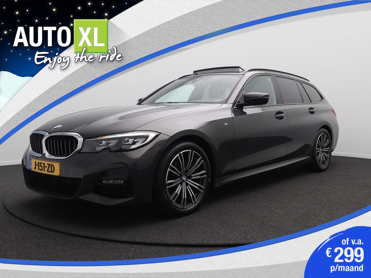 BMW 3-serie Touring - High Exe. M-Sport Pano-dak Sportstoelen LMV 18' - AutoWereld.nl