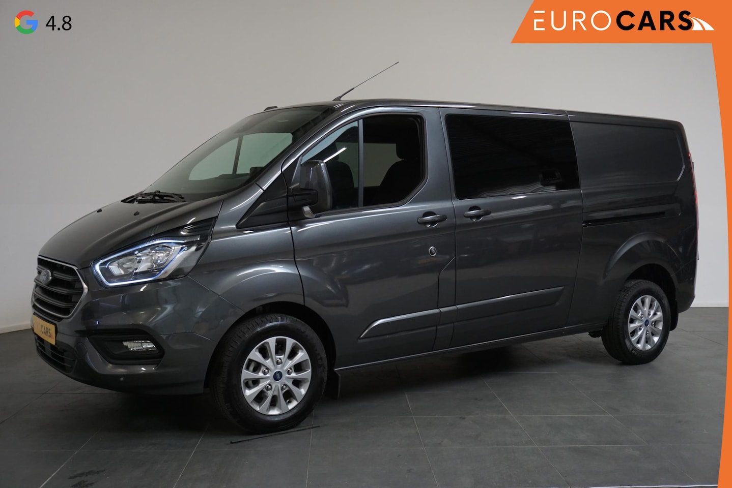 Ford Transit Custom - 300 2.0 TDCI L2H1 Limited Dubbele Cabine Automaat | Navigatie | Airco| 2 Schuifdeuren | Tr - AutoWereld.nl