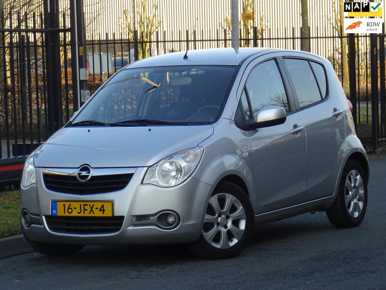 Opel Agila - 1.2 Enjoy AUTOMAAT 1-EIGENAAR DEALER NAP/AIRCO - AutoWereld.nl