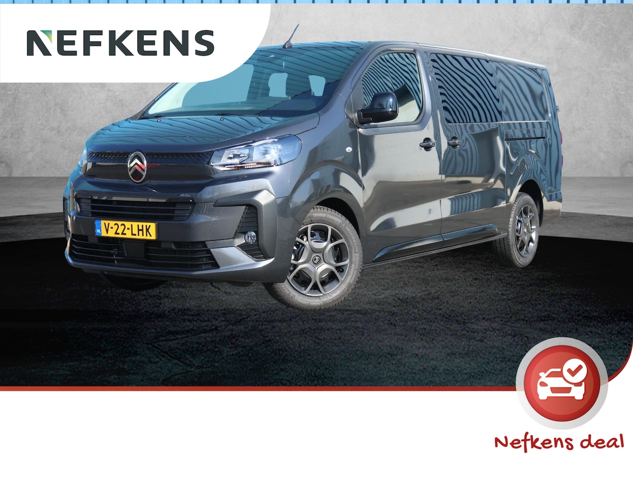 Citroën Jumpy - 2.0 BlueHDI 180PK L3 S&S DC | NIEUW! | 5 Zitplaatsen | AUTOMAAT | Airco | Camera | Navigat - AutoWereld.nl