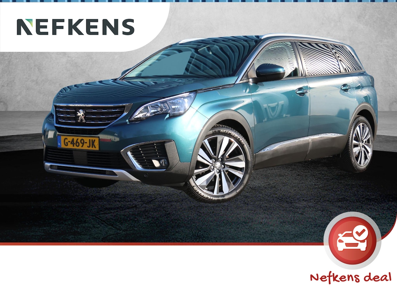 Peugeot 5008 - 130pk Premium | 1ste eigenaar | FOCAL | Camera | 7 persoons | Electrische klep | Navigatie - AutoWereld.nl