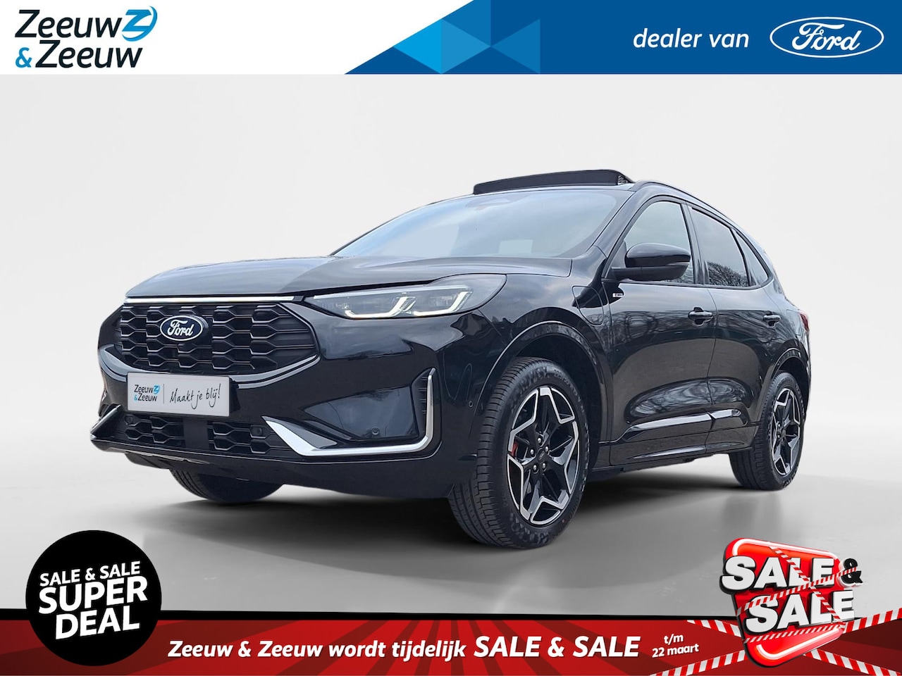 Ford Kuga - 2.5 PHEV ST-Line X | Winterpack | Technologypack | Driver assitancepack | El. Trekhaak | P - AutoWereld.nl