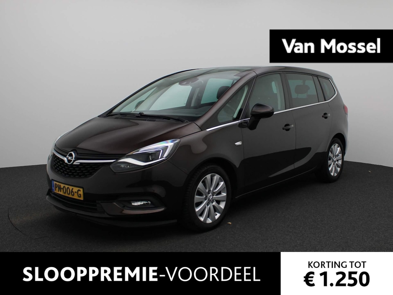 Opel Zafira - 1.4 Turbo Business Executive 7-Persoons | Achteruitrijcamera | Parkeersensoren | Panorama - AutoWereld.nl