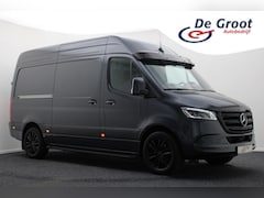 Mercedes-Benz Sprinter - 319 CDI L2H2 Automaat 3-Zits, Airco, Cruise, Camera, LED, Zonneklep, Sidesteps, 18''