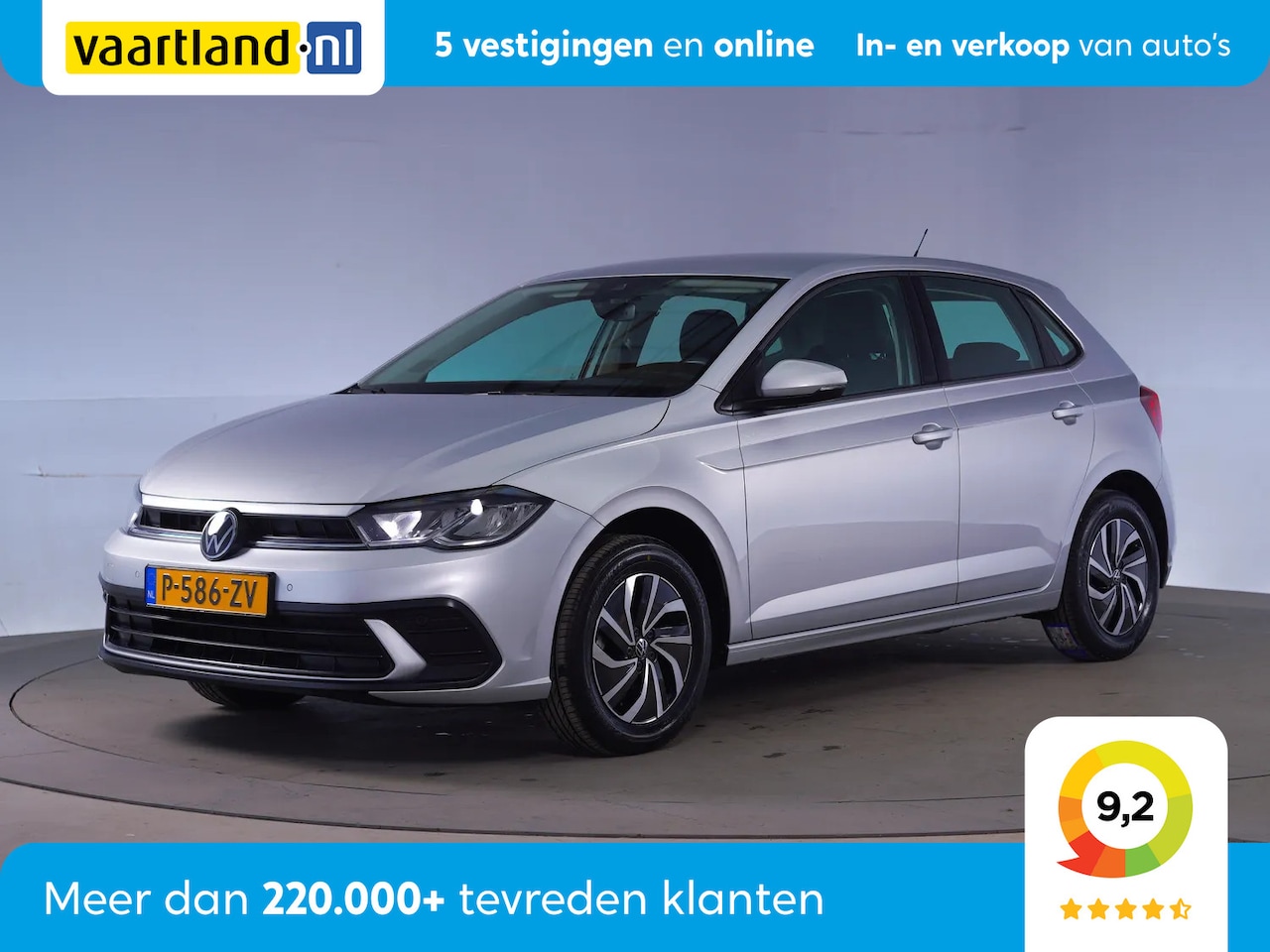 Volkswagen Polo - 1.0 TSI Life Business Facelift [ Virtual cockpit Nav Afdaptive cruise ] - AutoWereld.nl