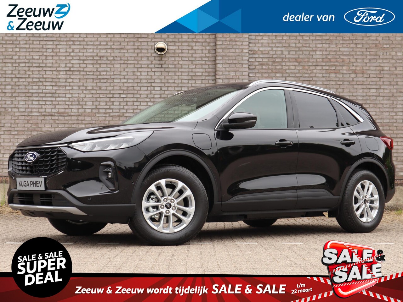 Ford Kuga - 2.5 PHEV Titanium | Driver Assistance Pack | Winterpack | El. Trekhaak | Adaptive Cruiseco - AutoWereld.nl