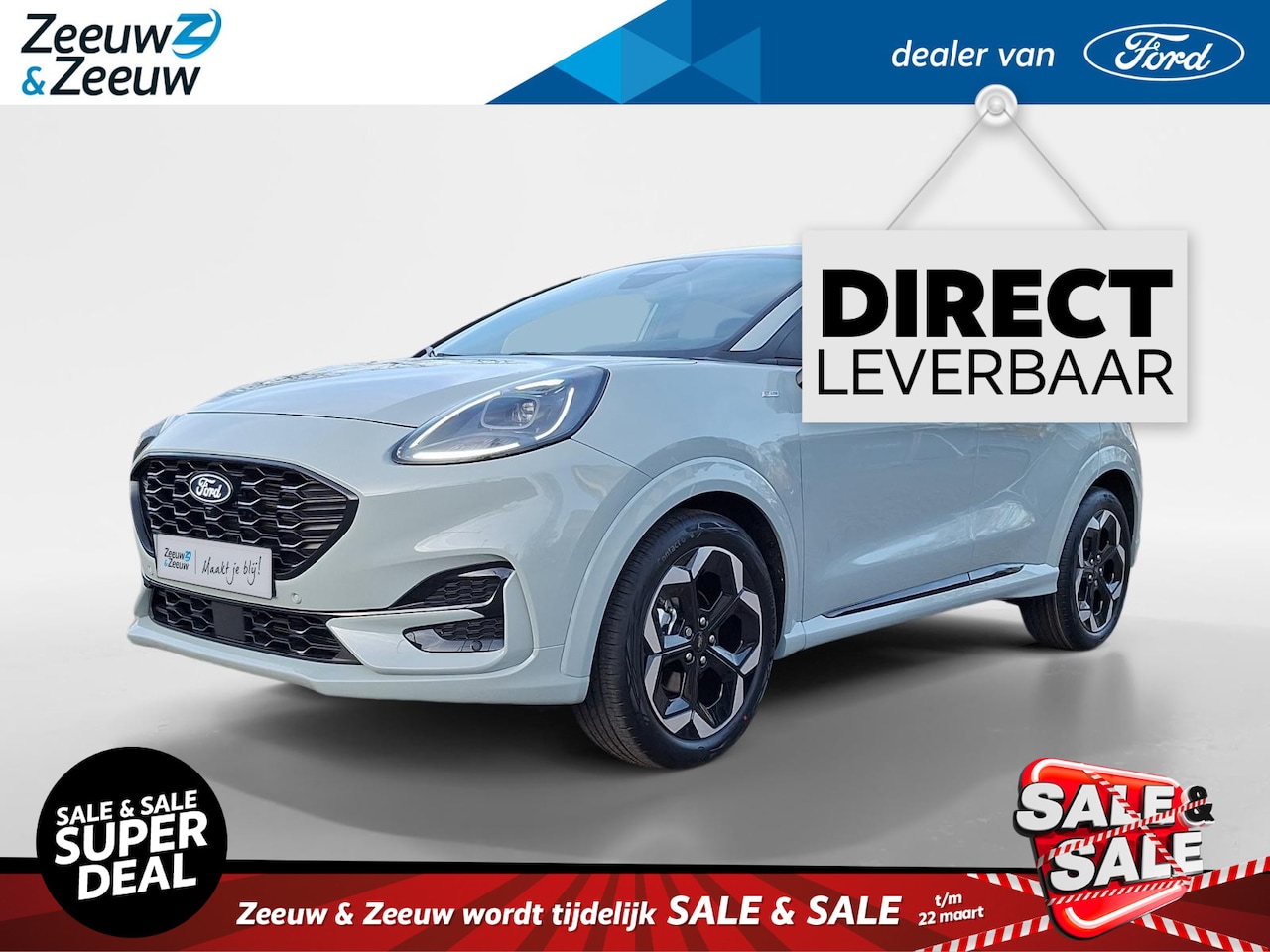 Ford Puma - 1.0 EcoBoost Hybrid ST-Line X | Winterpack | Driver assistancepack | 360Camera | Adaptive - AutoWereld.nl