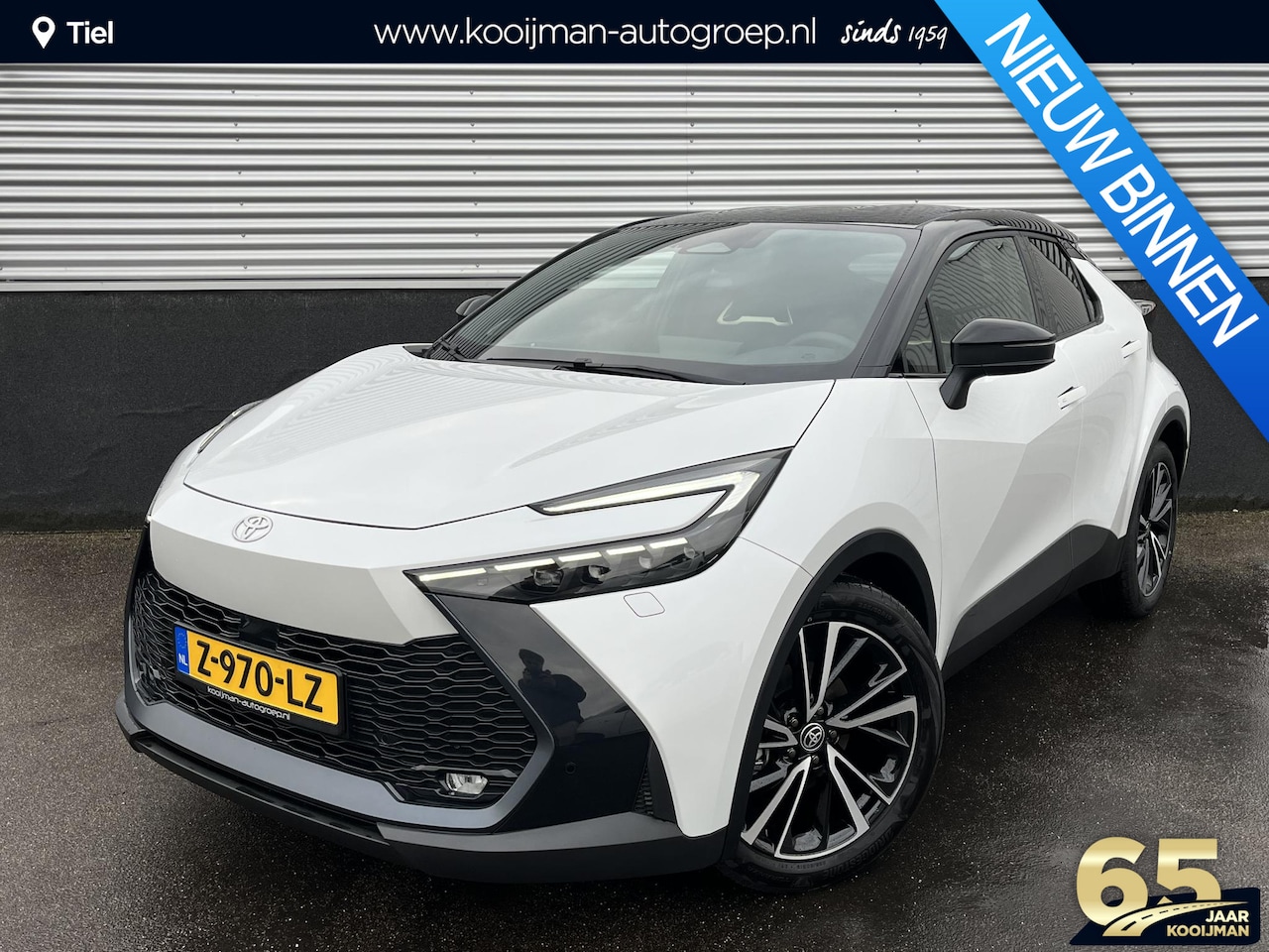 Toyota C-HR - 1.8 Hybrid 140 Executive Bi-tone, NEXT GEN. PACK, Nieuw en direct rijden, Navigatie, Elek. - AutoWereld.nl