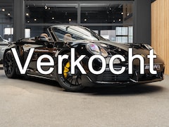 Porsche 911 Cabrio - 992 Turbo S Sport Pakket Burmester 911 3.8 Turbo S Club Leder Carbon