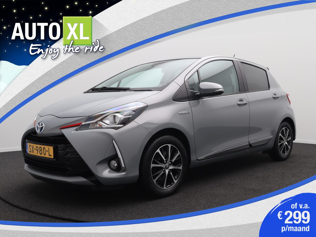 Toyota Yaris - 1.5 Hybrid Design Sport Camera Navi Cruise LED - AutoWereld.nl