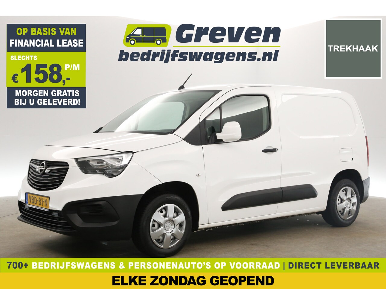 Opel Combo - 1.6D L1H1 Edition Airco Cruise Trekhaak Bluetooth Radio Elektrpakket - AutoWereld.nl