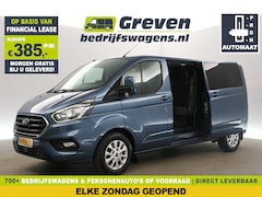 Ford Transit Custom - 300 2.0 TDCI L2H1 Limited | Dubbele Cabine 6 Persoons | Automaat 2xSchuifdeur Airco Camera