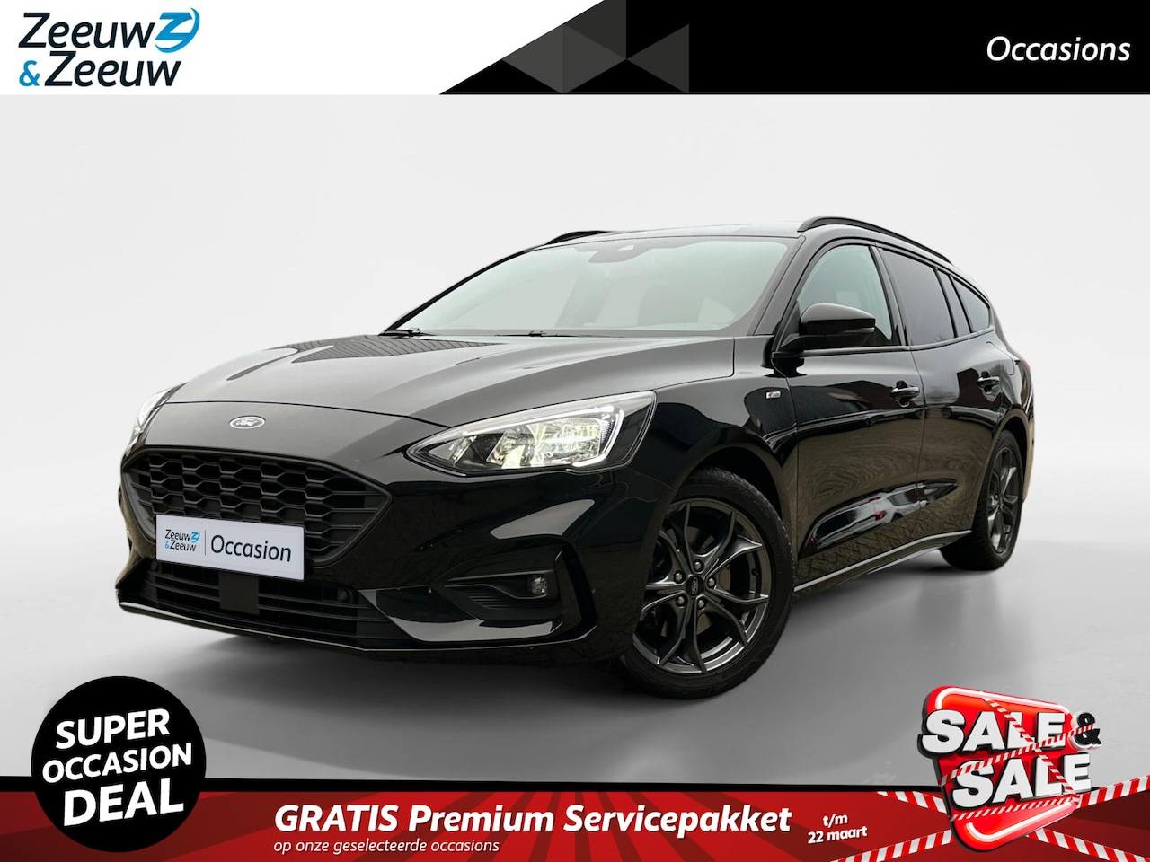 Ford Focus Wagon - ST-Line 155 PK |Zeer compleet| Winter Pack| Navigatie| 155 pk| - AutoWereld.nl