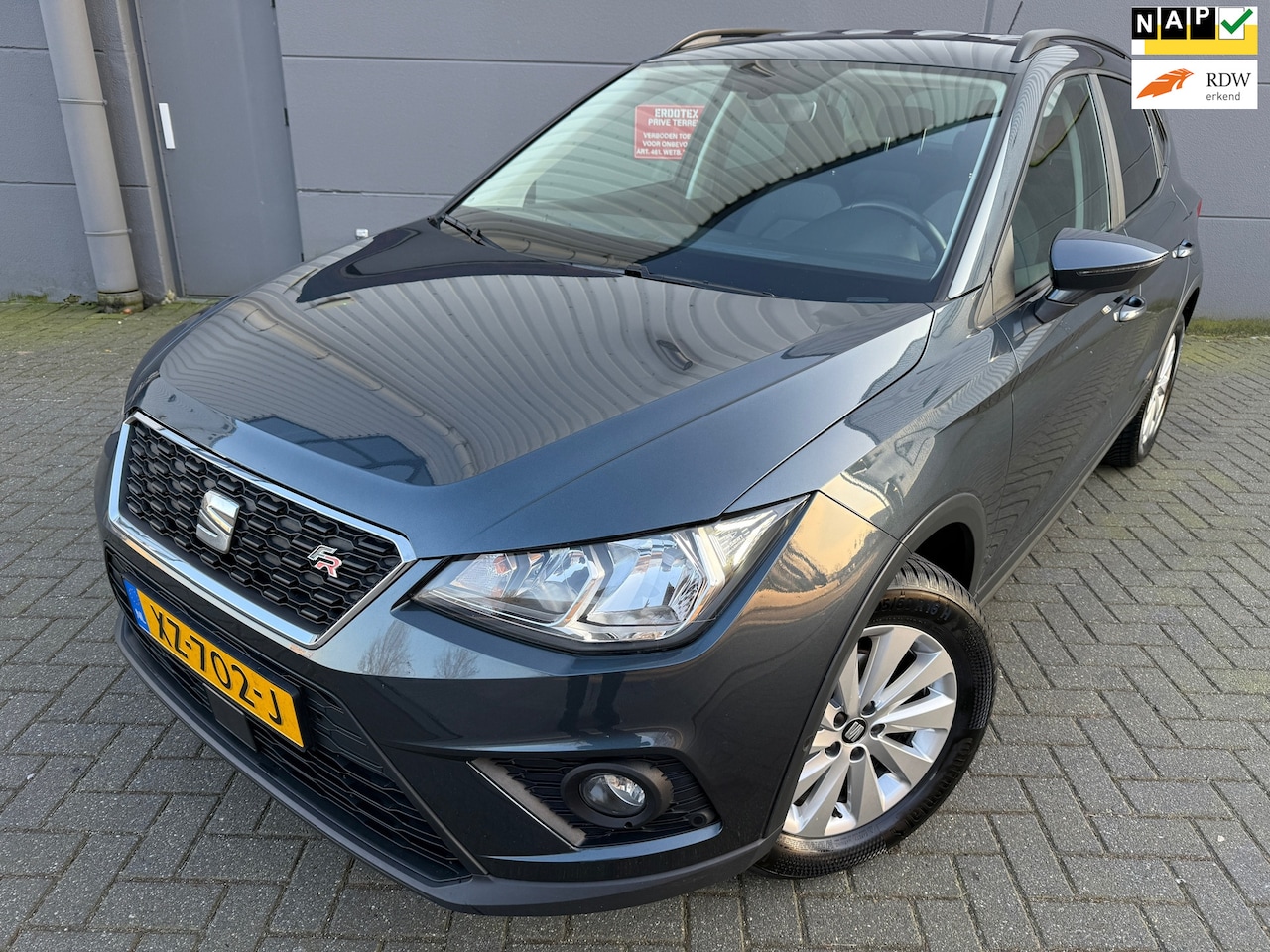 Seat Arona - 1.0 TSI FR Business*CAMERA*CRUISE*PARK SENSOREN*NAVI*CARPLY*Regensensor*NAP*VELGEN*ELKT-RA - AutoWereld.nl