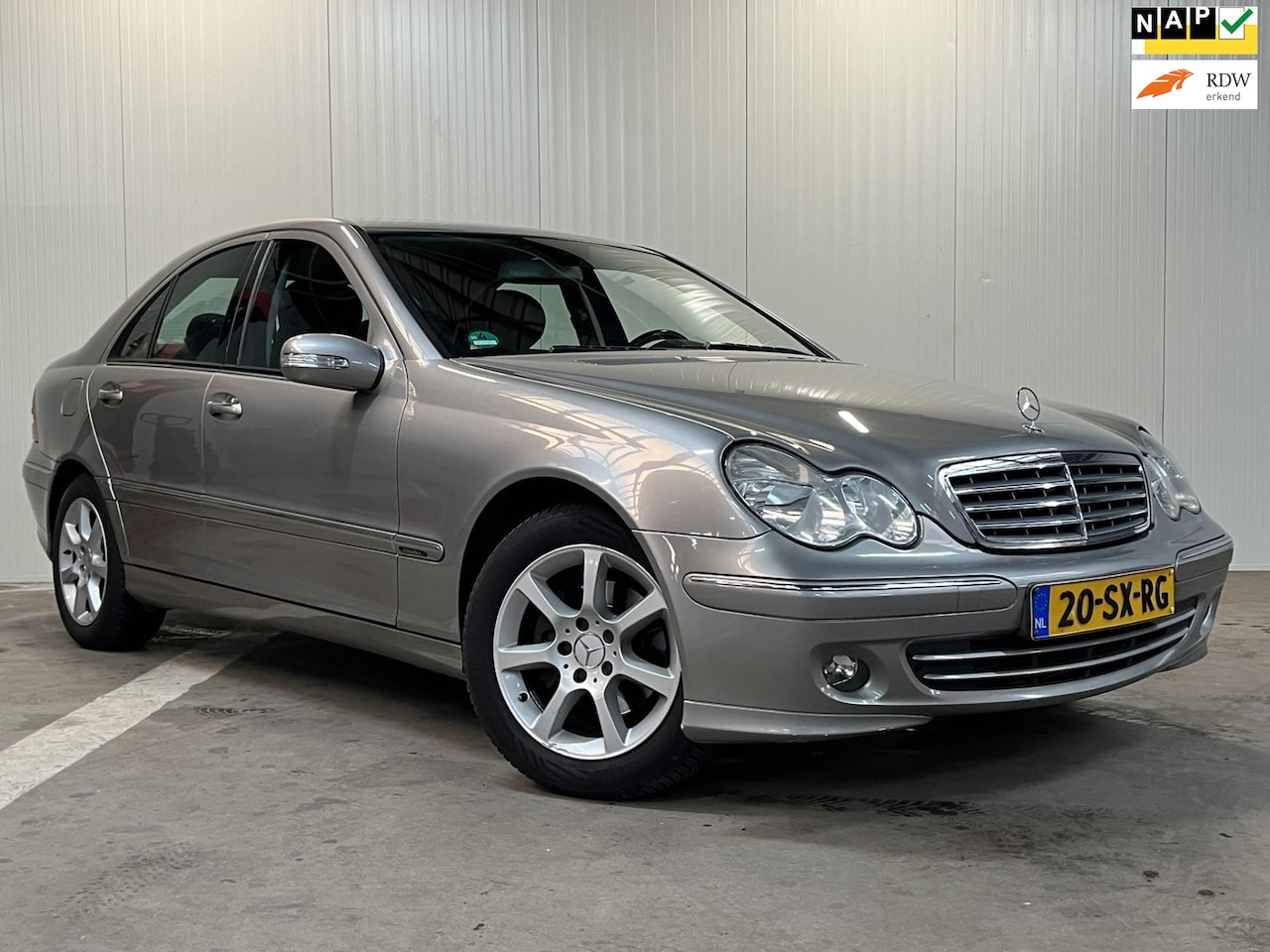 Mercedes-Benz C-klasse - 180 Kompressor Elegance Zeer netjes! APK 01-2026! - AutoWereld.nl