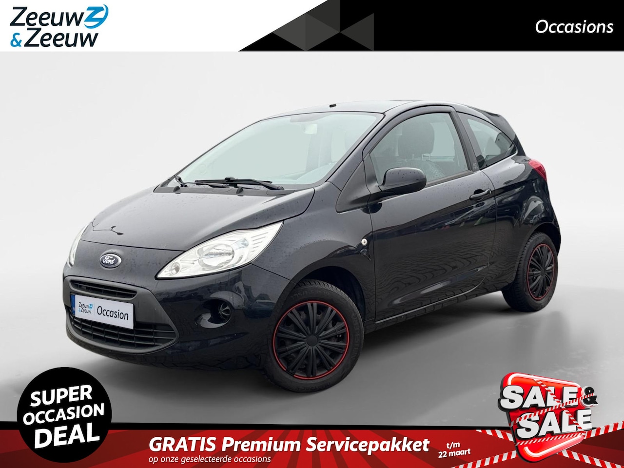 Ford Ka - 1.2 Style start/stop Dealer Onderhouden | Airco | Elektr. Ramen | AUX | 12 maanden garanti - AutoWereld.nl