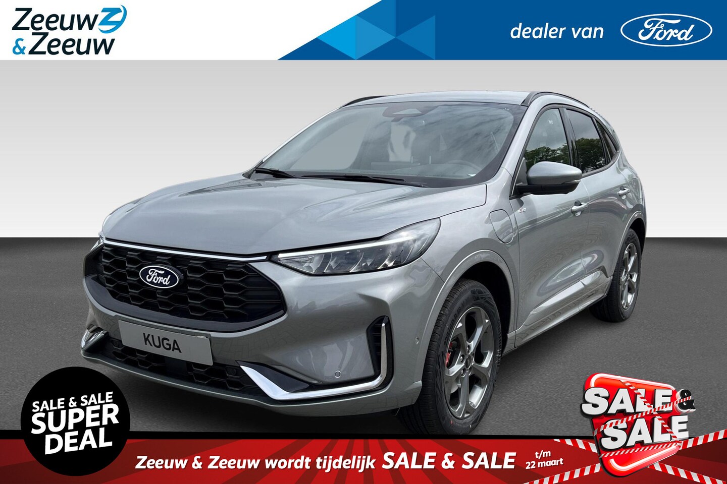 Ford Kuga - 2.5 PHEV ST-Line X €4.000 korting | Nieuw te bestellen | 2100 KG trekkracht | Diverse kleu - AutoWereld.nl