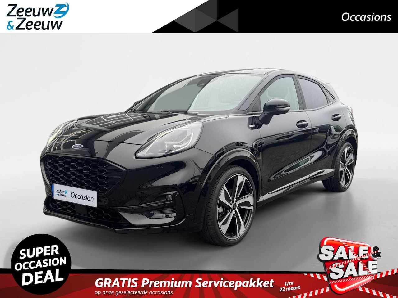 Ford Puma - 1.0 ST-Line X | Adapt. Cruise | Starten op afstand | Camera | Half/Leder | - AutoWereld.nl