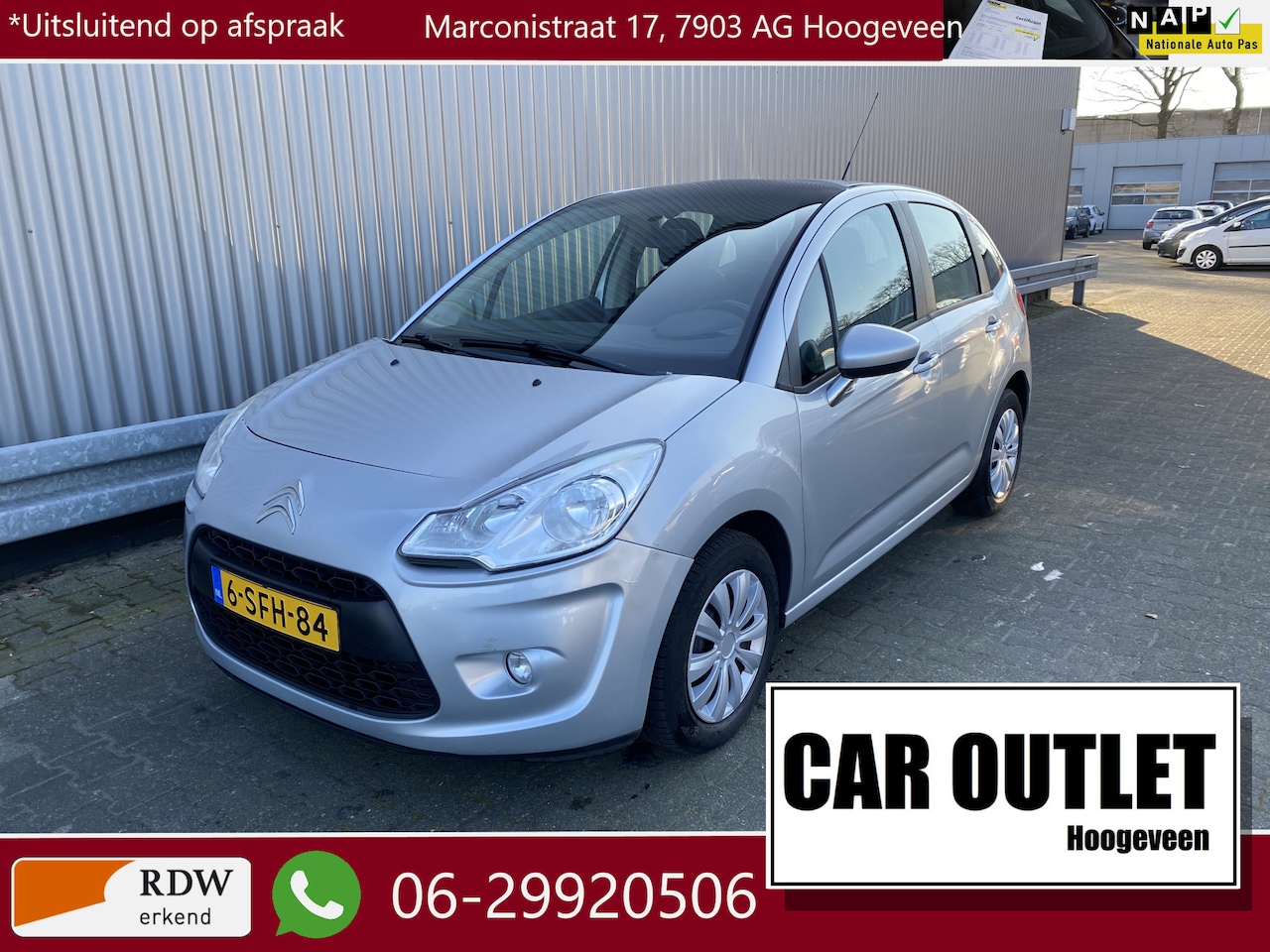 Citroën C3 - 1.4 VTi Dynamique 1.4 VTi Dynamique 5-Drs, Pano-voorruit, CC, PDC, Trekhaak, nw. APK – Inruil Mogelijk – - AutoWereld.nl