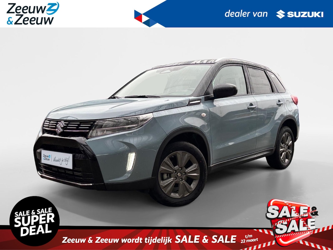 Suzuki Vitara - 1.4 Select | Meerdere kleuren in bestelling* |  6 jaar garantie | - AutoWereld.nl