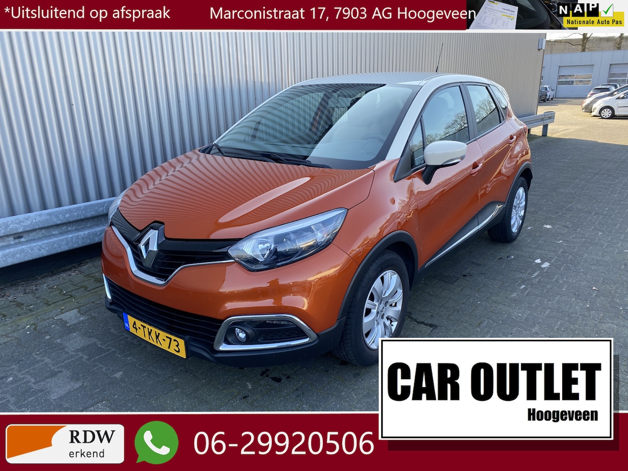 Renault Captur - 0.9 TCe Expression A/C, CC, Stoelvw, LM, nw. APK – Inruil Mogelijk – - AutoWereld.nl