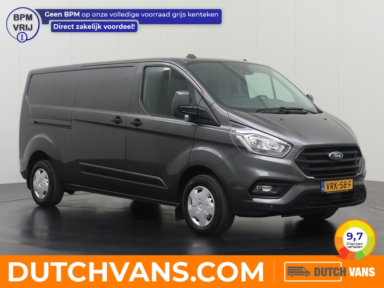 Ford Transit Custom - 2.0TDCI 130PK Lang | Multimedia | Camera | Trekhaak 2800Kg - AutoWereld.nl