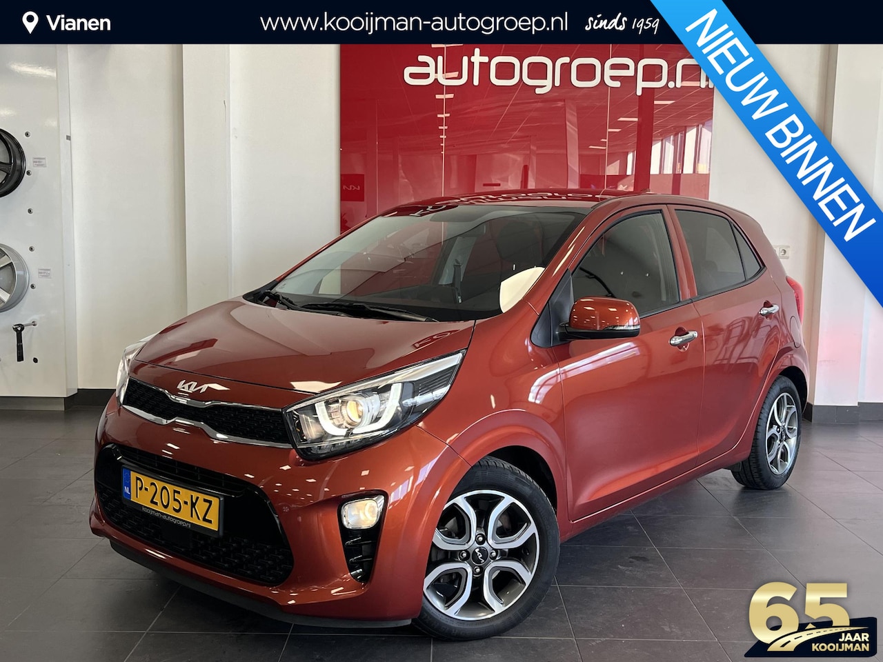 Kia Picanto - 1.0 DPi DynamicPlusLine Keyless Entry, CruiseControl, Licht Metalen Velgen, Achteruitrij C - AutoWereld.nl