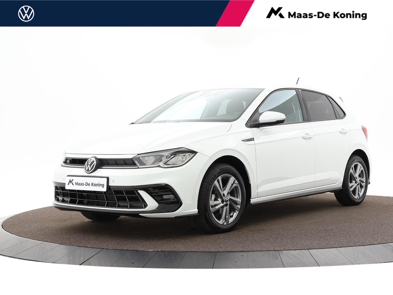 Volkswagen Polo - 1.0 Tsi 95pk R-Line · ACC · P-Sensoren · Camera · App-Connect · DAB · 16'' Inch · - AutoWereld.nl