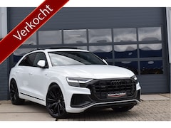 Audi Q8 - 55 TFSI e Quattro 381 Pk S-Line Black Ed RS-Stoel Soft-Close Pano Luchtvering Keyless ACC