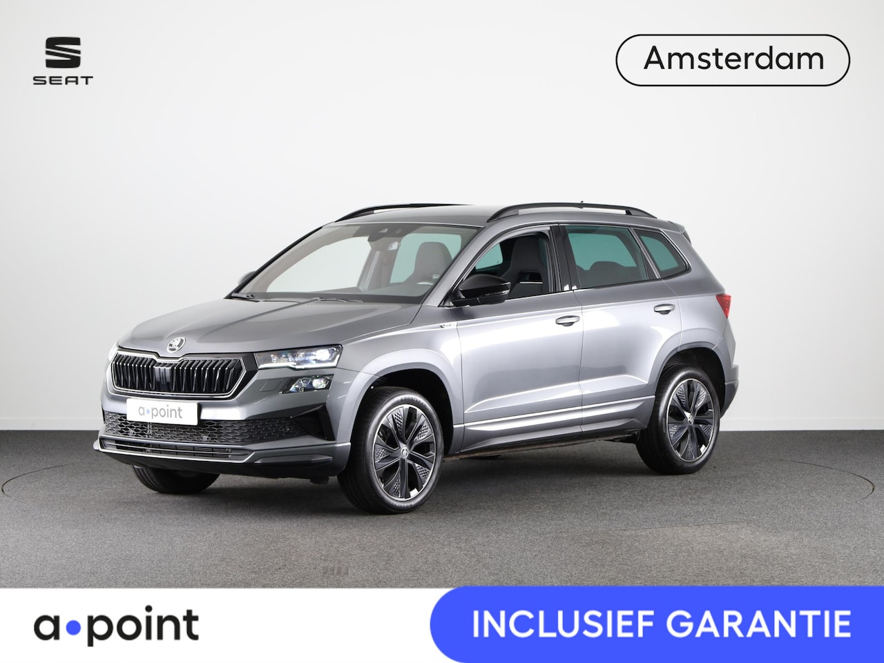 Skoda Karoq - 1.5 TSI ACT Sportline Business 150pk | Navigatie | Verwarmbare voorstoelen | Matrix Led ko - AutoWereld.nl