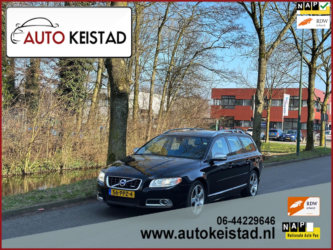 Volvo V70 - 2.0T R-EDITION AUTOMAAT XENON/CLIMA/LEDER! NIEUWSTAAT! - AutoWereld.nl