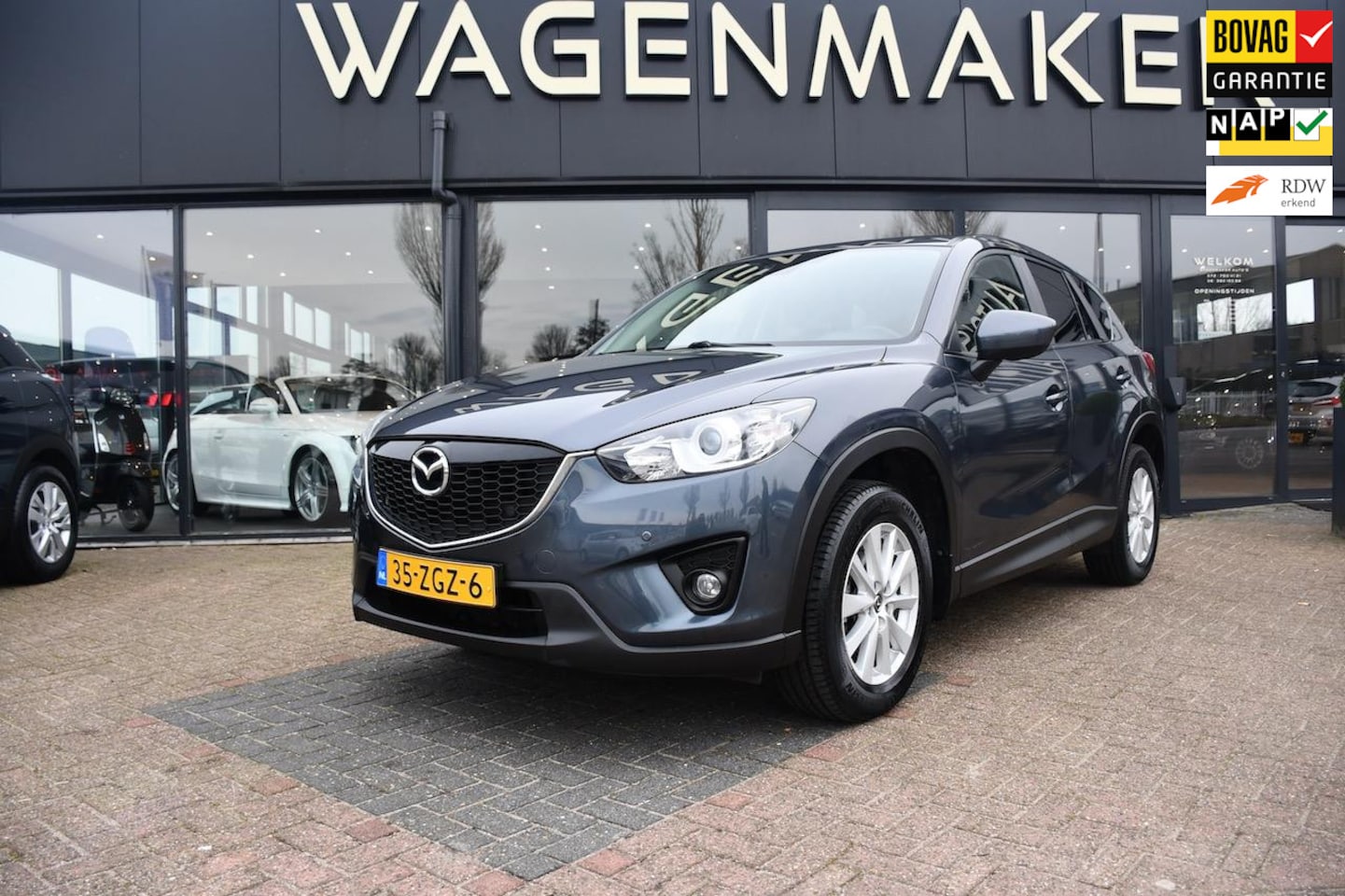 Mazda CX-5 - 2.0 4WD Clima|Cruise|NAVI|Stoelvw|Trekhaak - AutoWereld.nl