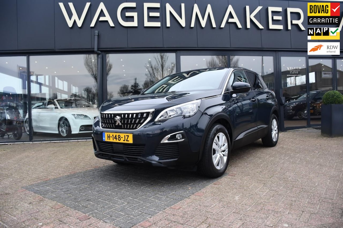 Peugeot 3008 - 1.2 PureTech Blue Lease Premium 360 CAM|Cruise - AutoWereld.nl